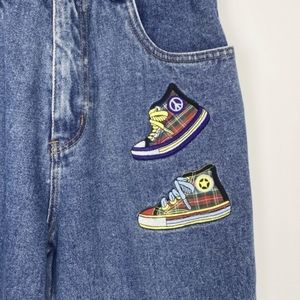 Rare 90s Sneaker Stitched Vintage Jeans Jonathan g